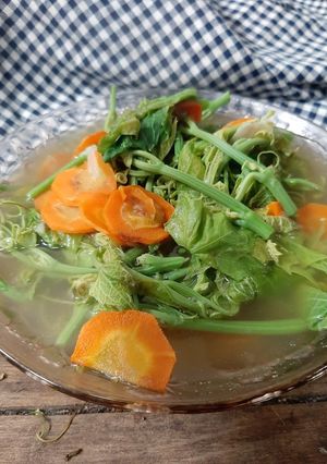 Foto resep Pucuk daun labu siam