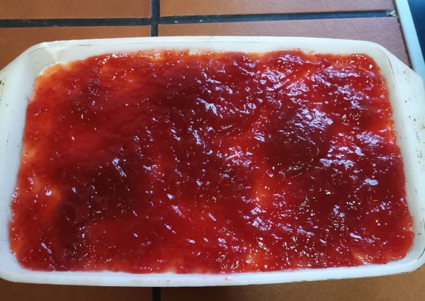 Tarta de queso tipo filadelfia