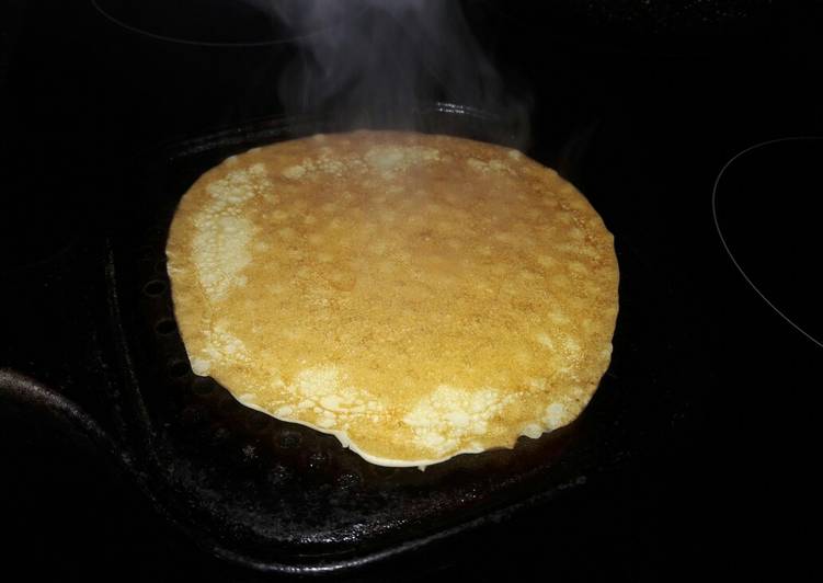 Creps o masa para panqueques (en licuadora)