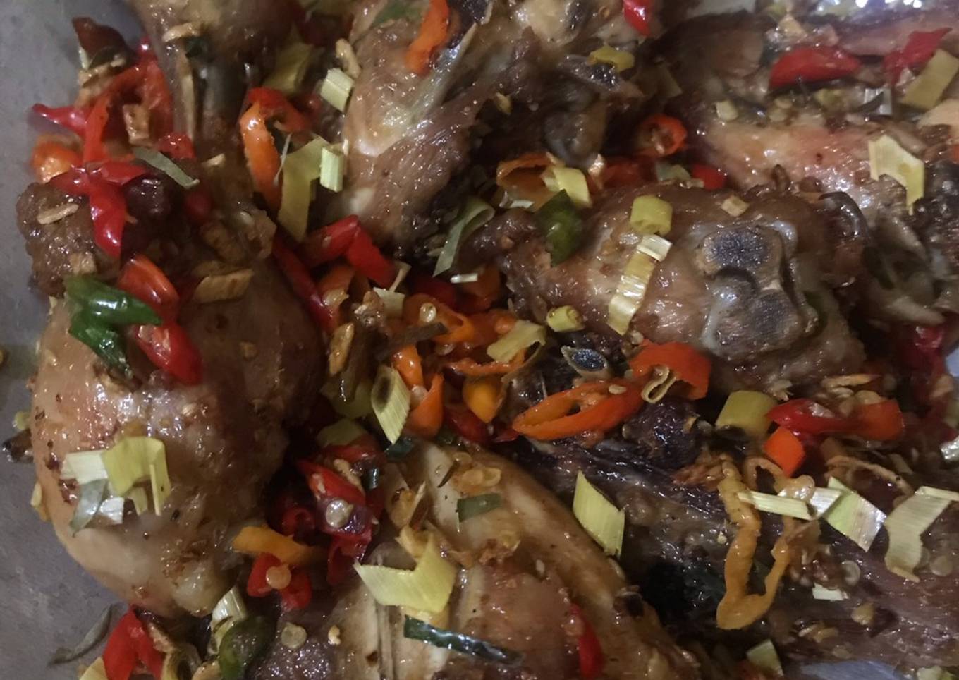 Ayam Goreng Sambal Matah Oseng