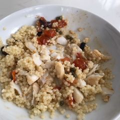 A picture of Steamed mediterranean fish parcels.