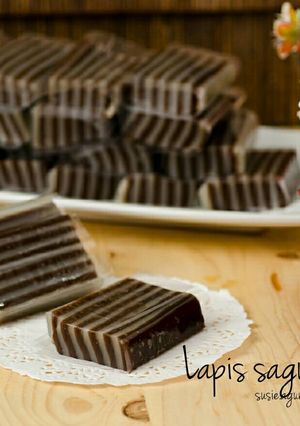 Foto resep Lapis sagu mocca