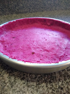 Una foto de Masa sable de remolacha para tarta salada