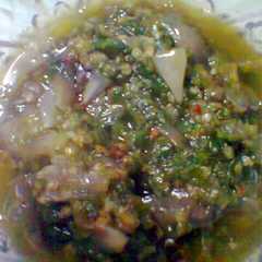 รูปของ Sambal brambang/bawang merah
