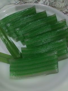 Foto resep Kue Lapis Pandan "kenyal"