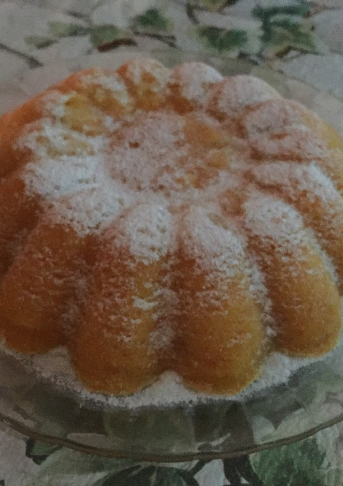 Una foto de Pudín de zanahorias al microondas