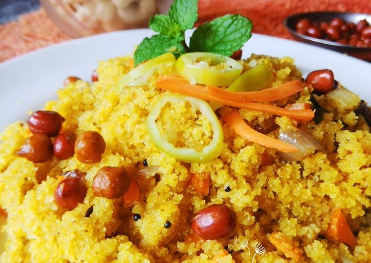 Jhal Suji (spicy semolina)