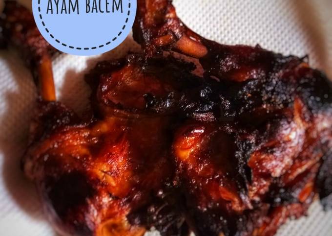 Ayam,tempe dan tahu bacem