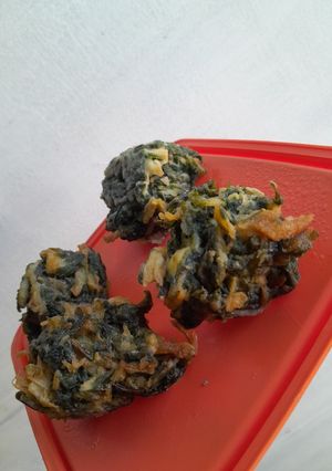 Una foto de Buñuelos de acelga
