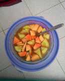 Rujak kuah madura