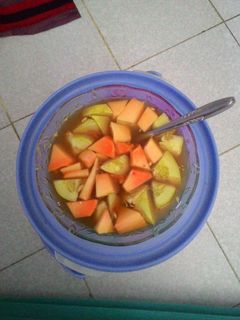 Foto resep Rujak kuah madura
