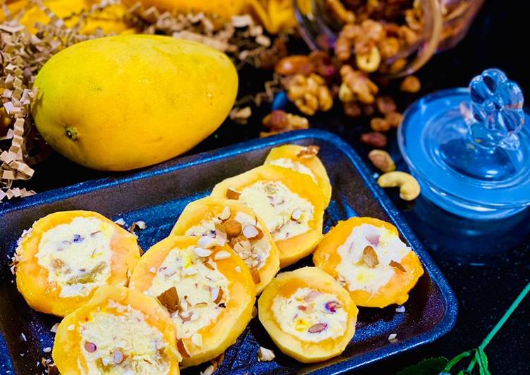 Recipe of Super Quick Homemade Mango Kulfi 🥭