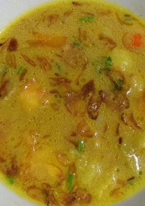 Foto resep Soto Kuning Bogor