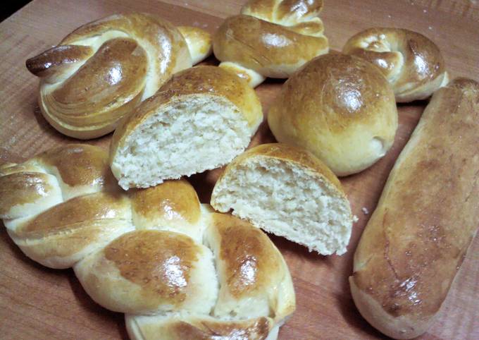 Milk Buns / Rolls (Panini al latte)