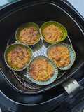 Muffins de pescado al horno o airfryde