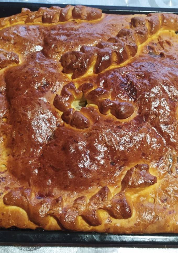 Мясной пирог от свекрови