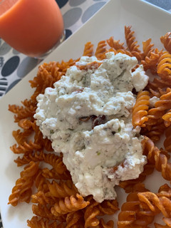 Una foto de Pasta crujiente en airfryer