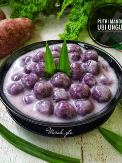 Foto resep Putri Mandi Ubi Ungu