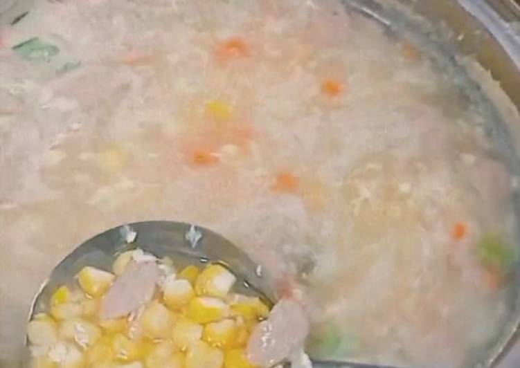 Langkah Mudah untuk Menyiapkan Sup jagung wortel telor Anti Gagal