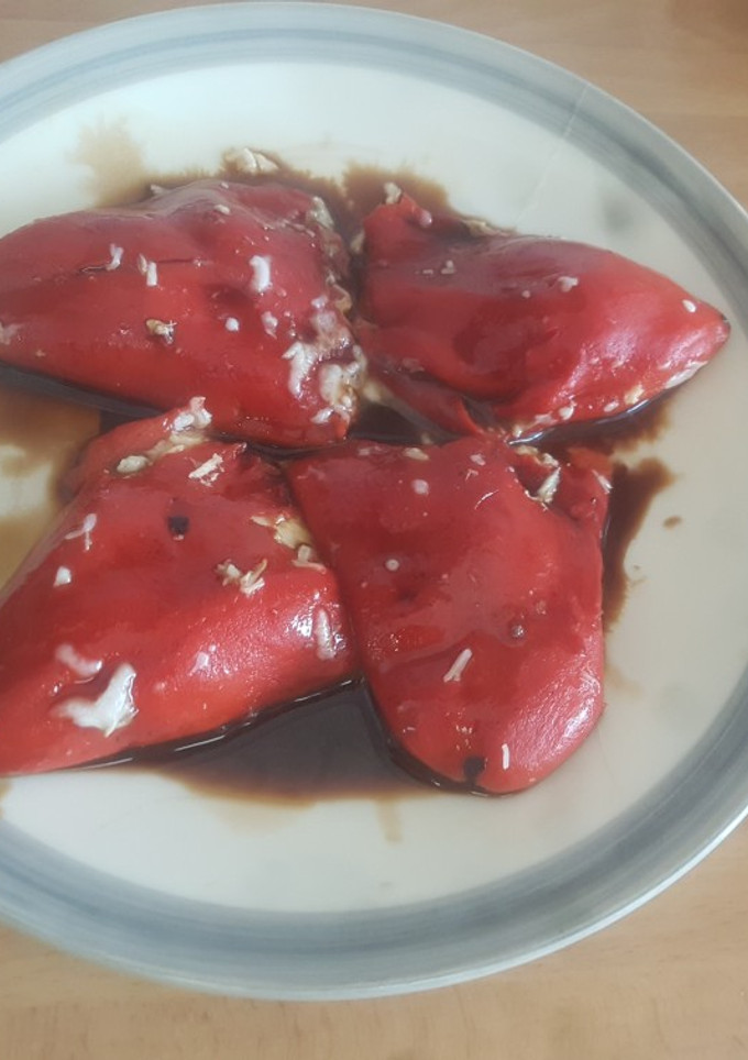 Una foto de Pimientos rellenos rápidos