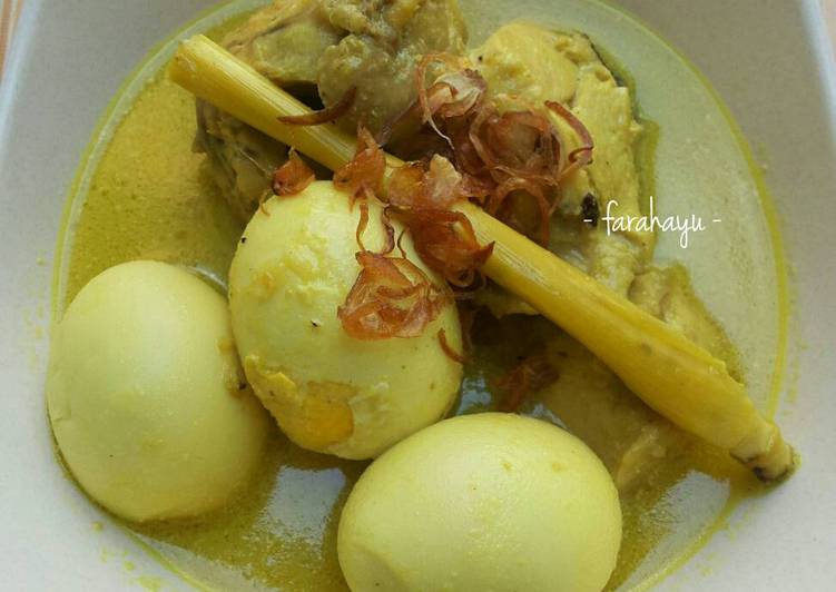 Opor Ayam & Telur