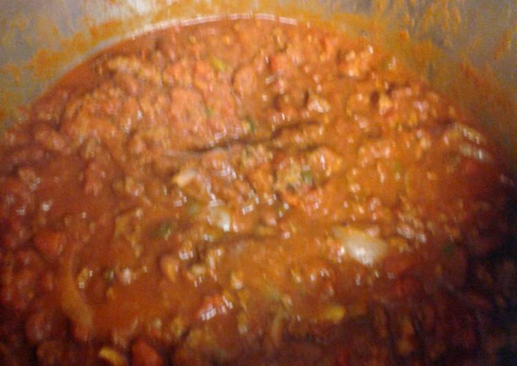 Step-by-Step Guide to Make Favorite Homeade Chilli