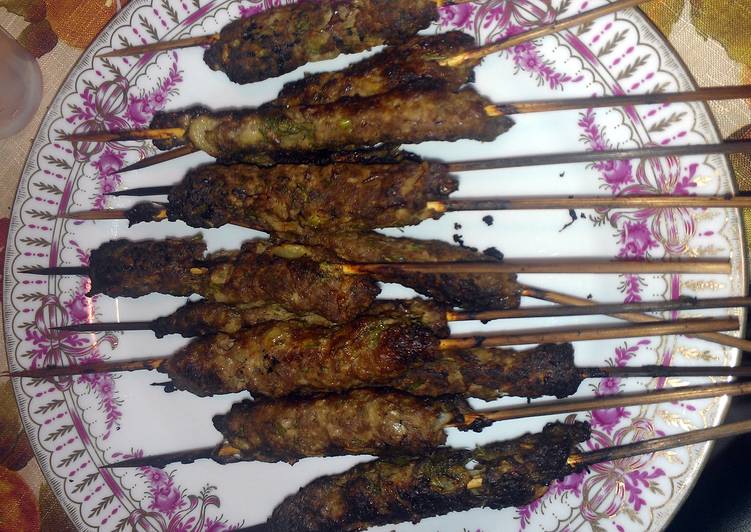 Healthy Recipe of Nats shish kebabs