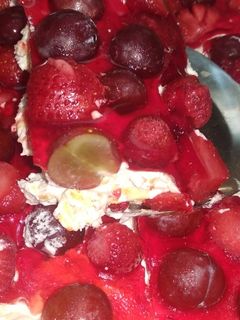 صورة لوصفة تشيز كيك بصوص الفراوله 😋 اسهل طريقه