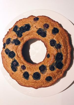 Una foto de Torta de Arándanos