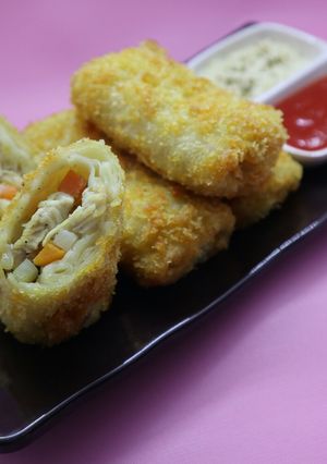 Foto resep Risoles ayam sayur