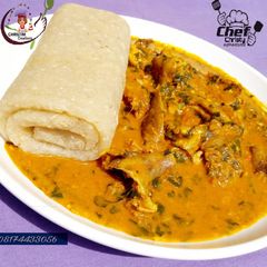 Ogbono soup A picture of Ogbono soup.