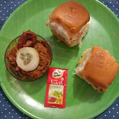 A picture of Pav bhaji.