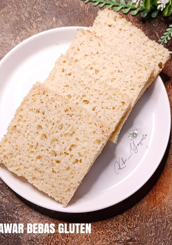 Foto resep Roti Tawar Bebas Gluten (Tepung Beras)