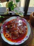 27:9:26 - sambal pedas kulit lembu