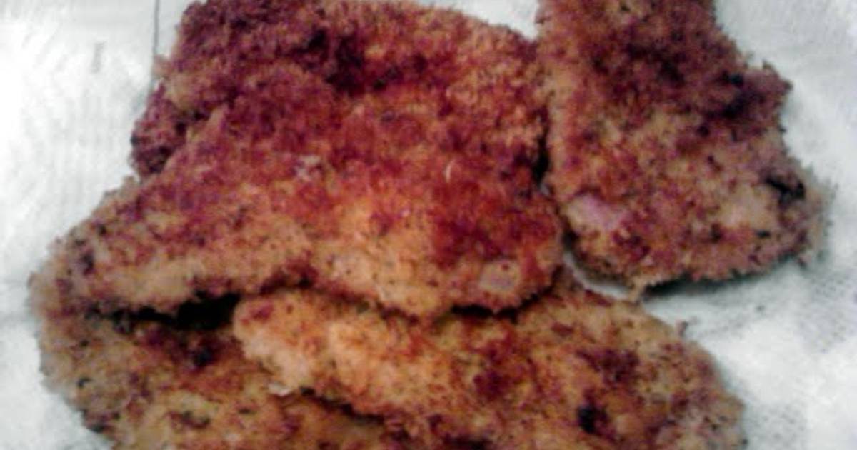 Panko crusted fried pork chops Recipe by cowboy steve Cookpad