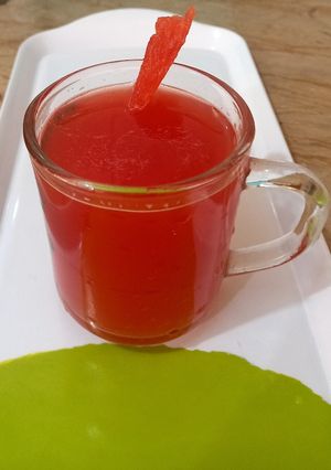 A picture of Watermelon juice 🥤 🍉🍉🥤.