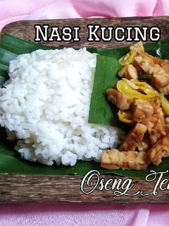 Foto resep Nasi Kucing Oseng Tempe