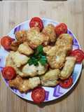 Pop corn di pollo speziati 🍗🥚🍅🌱