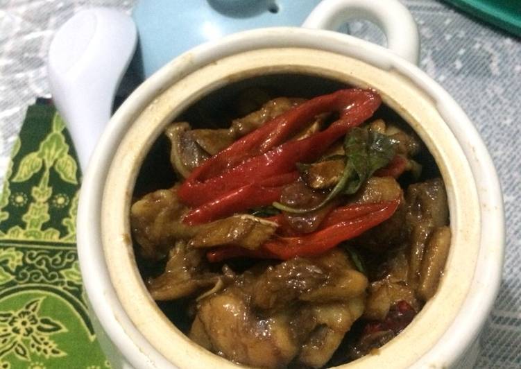 Cara Mudah Bikin Taiwanese Three cup chicken / san bei ji Enak dan Antiribet