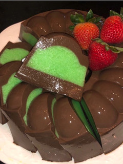 Foto resep Puding Lumut Coklat