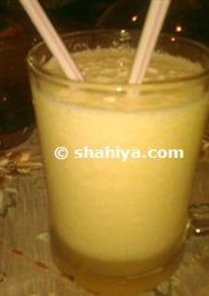 صورة لوصفة طريقة عمل عصير الشمام