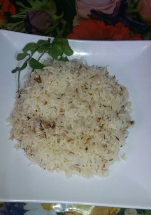 A picture of Zeera Rice.