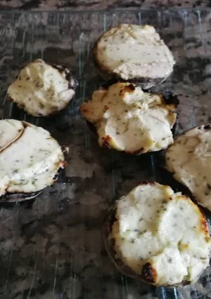 Une photo de Champignons de Paris farcis