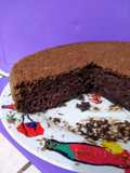 Torta licuada de chocolate
