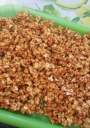 Una foto de Palomitas Acarameladas caseras.... Rápidas y deliciosas