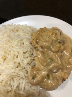 صورة لوصفة دجاج بالكريمة