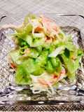 Kids Love It! Lettuce and Imitation Crab Mayo Salad