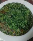 Buñuelon de acelga o espinaca
