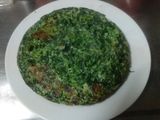 Buñuelon de acelga o espinaca
