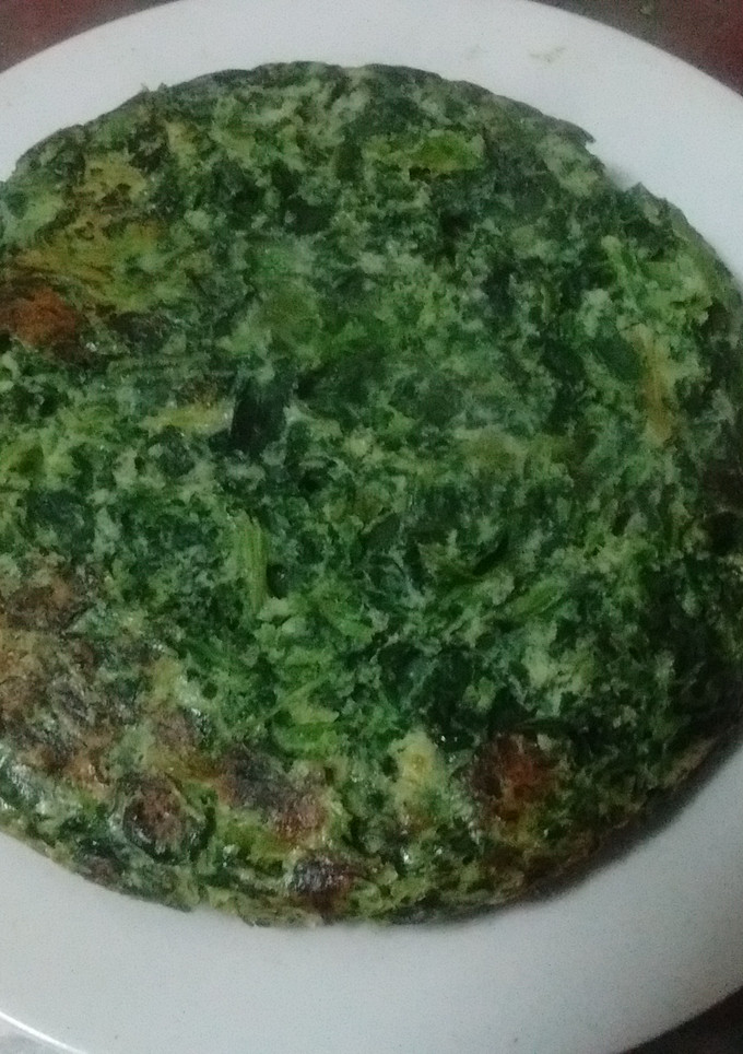 Una foto de Buñuelon de acelga o espinaca
